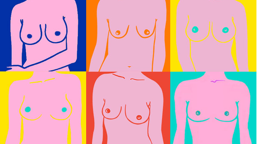 The most common boob shapes - InvisiBra