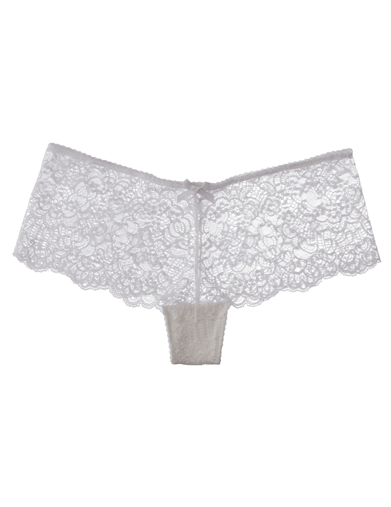 Seamless French Knickers In Ivory Lace Frenchie L.O.V.E..