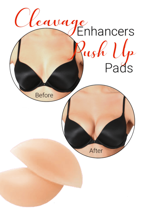 Cleavage Enhancer Breast Booster Push-up Bra Inserts - InvisiBra