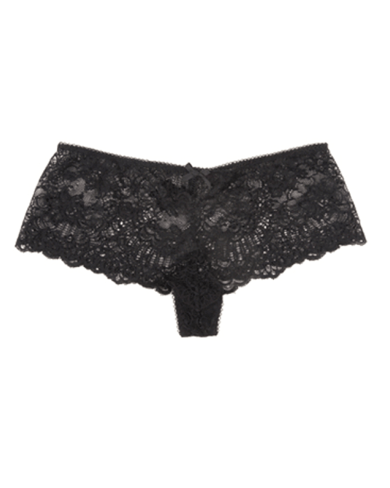 Black Lace French Knickers Flirt Frenchie.