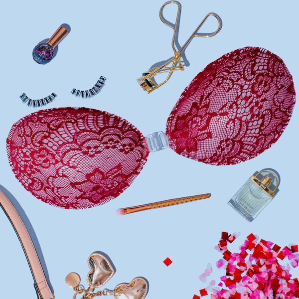 Pushup backless bra Cherry Bomb InvisiBra