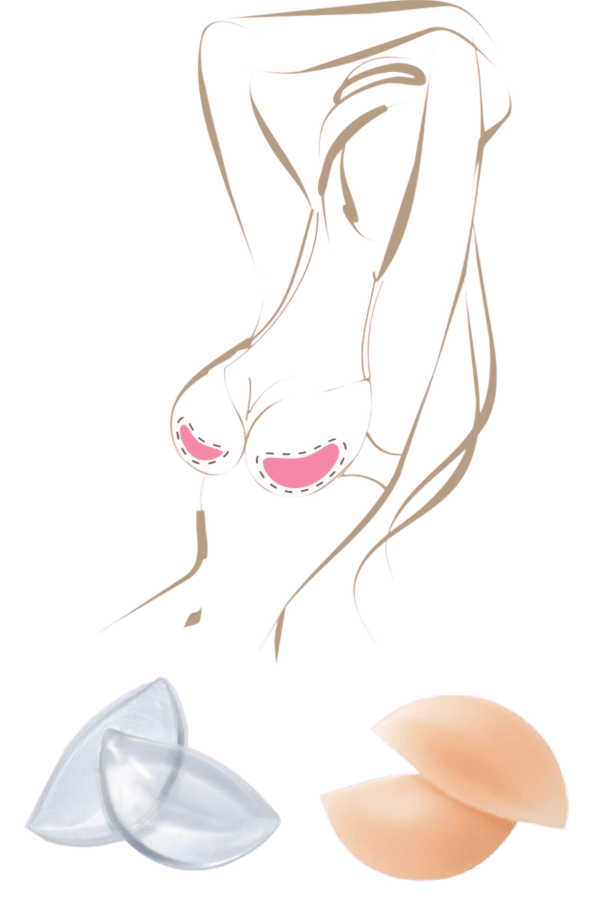 Breast Enhancer Bra Inserts Special Offer Duo Pack.