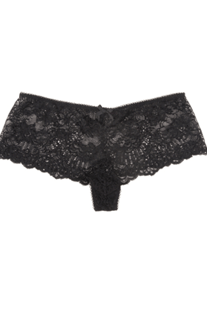Black Lace French Knickers Flirt Frenchie.