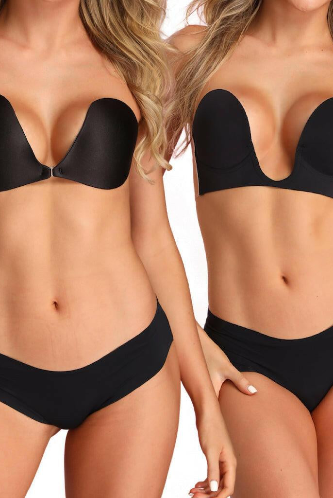 No VPL Microfibre Seamless Briefs or Hipsters in Black - InvisiBra