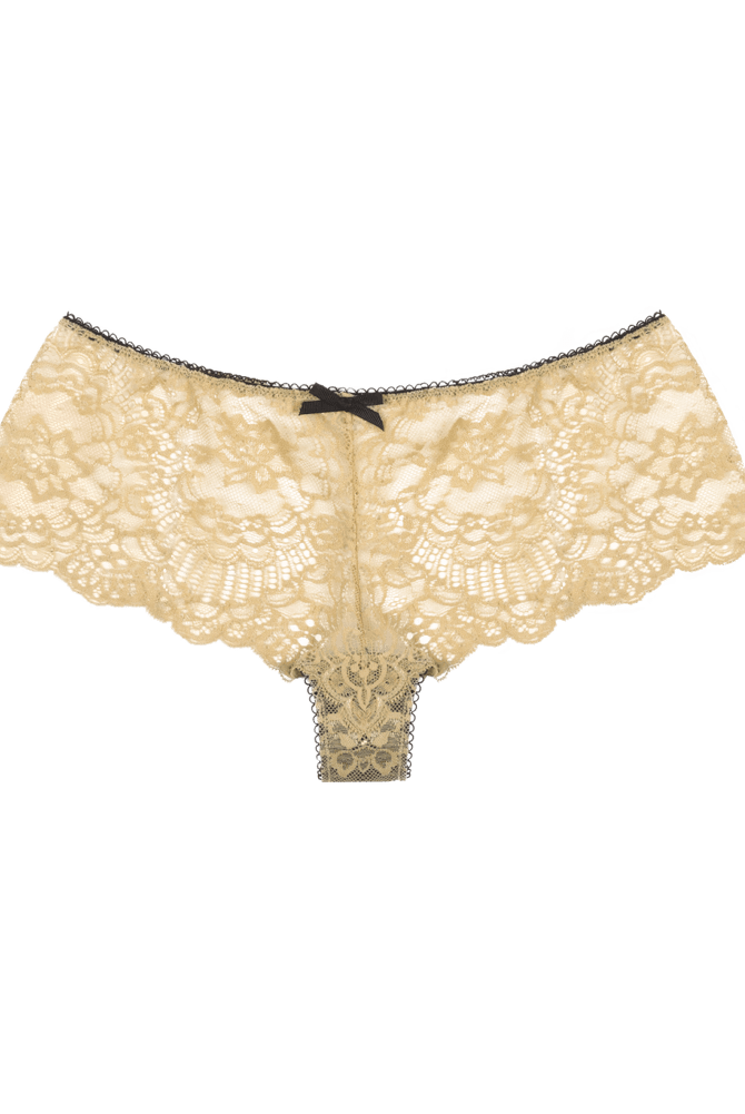 Nude Lace French Knickers Bee’s Knees.