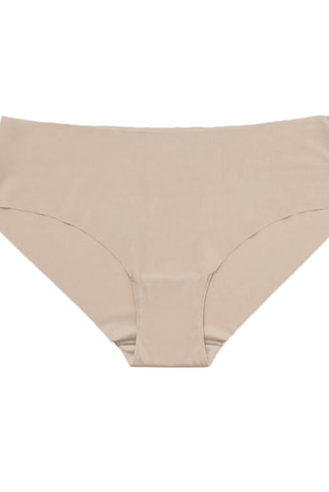 Microfibre Seamless Knickers No VPL Nude Briefs - InvisiBra