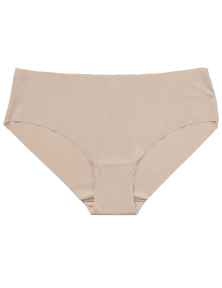 Microfibre Seamless Knickers No VPL Nude Briefs - InvisiBra