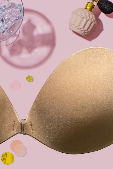 OMG nude breathable stickon backless bra InvisiBra