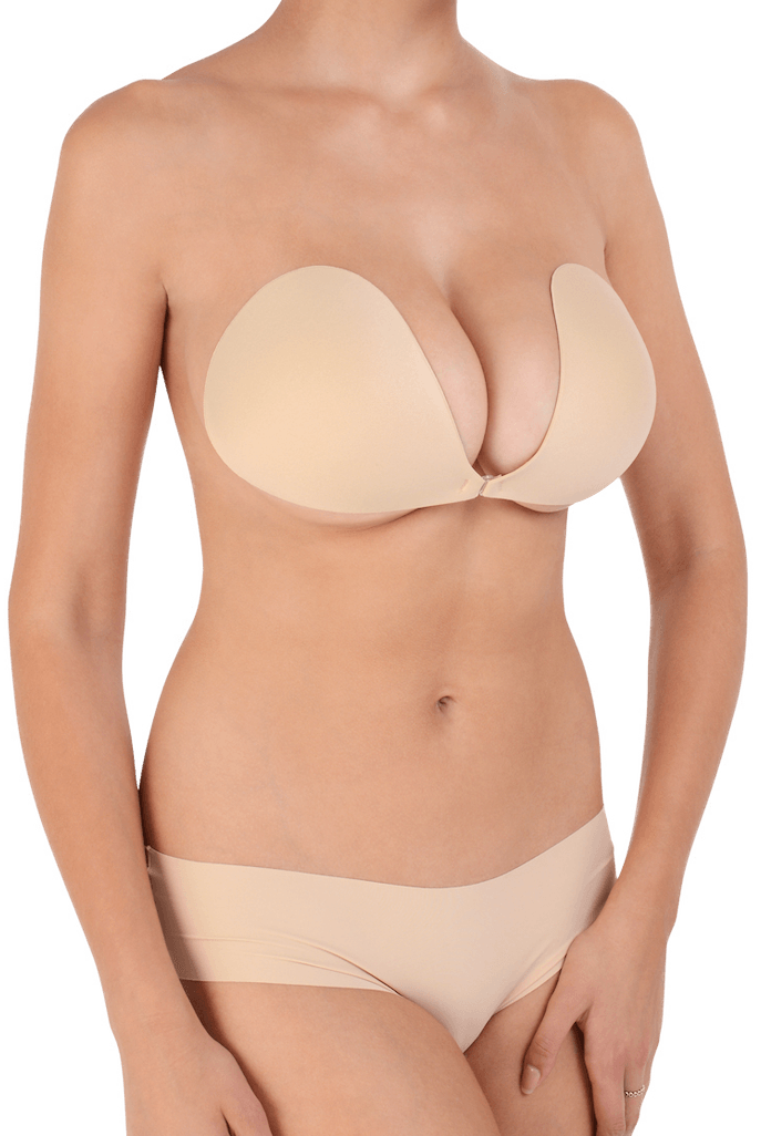 Multiwear Backless Adhesive Bra Betty Boob Nude - InvisiBra