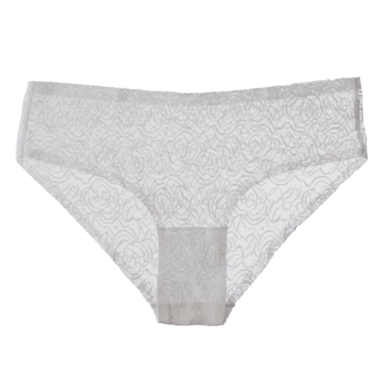 Seamless Floral Lace Briefs X.O.X.O - InvisiBra