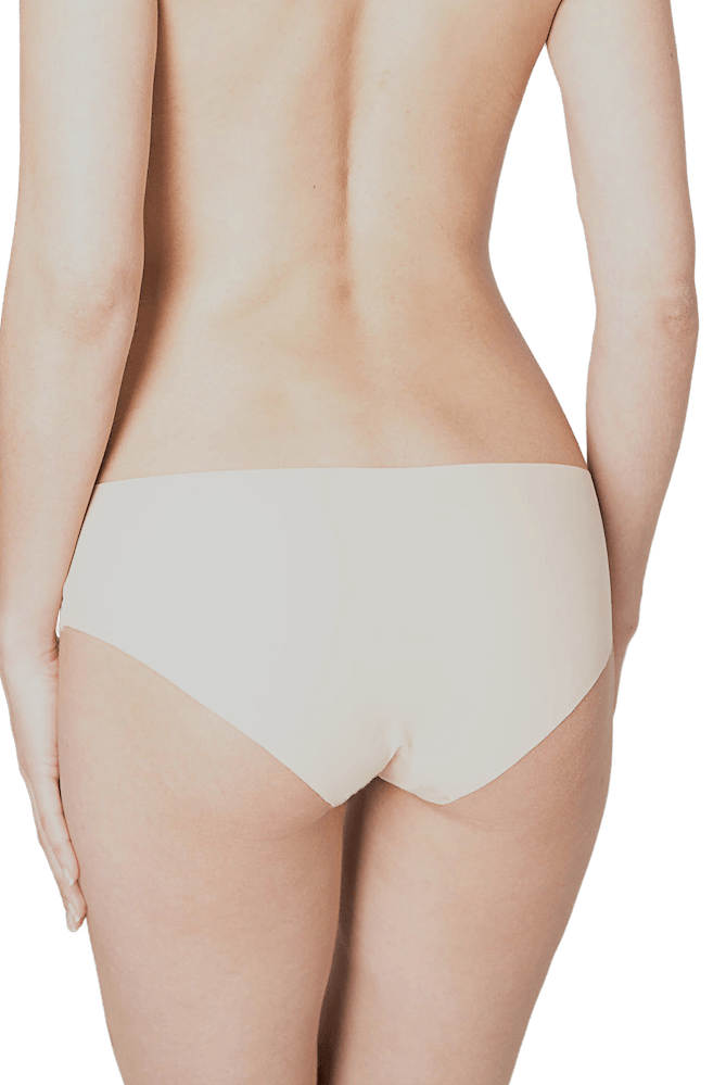 Microfibre Seamless Knickers No VPL Nude Briefs - InvisiBra
