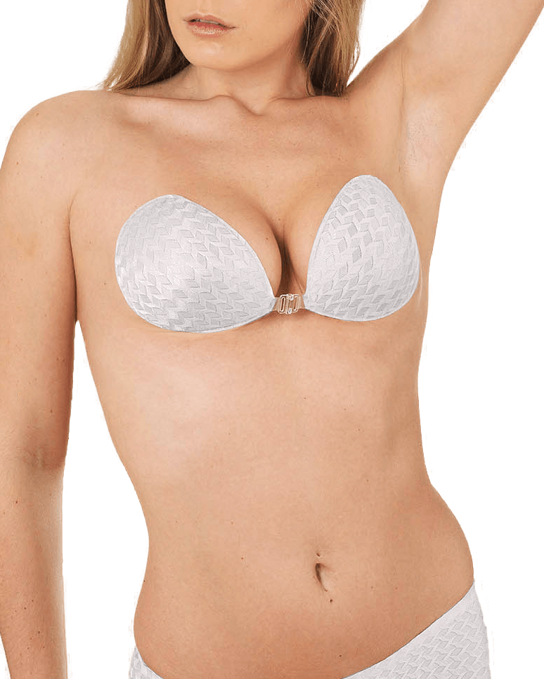 Self-Adhesive Stick-On Backless Bra White Diamond - InvisiBra