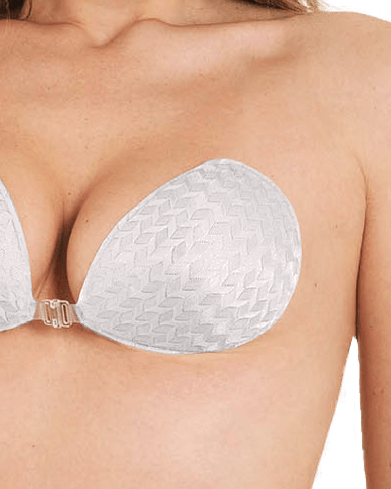 Self-Adhesive Stick-On Backless Bra White Diamond - InvisiBra