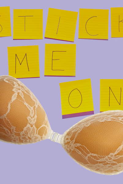 Self Adhesive stickon backless bra The Classic Nude InvisiBra