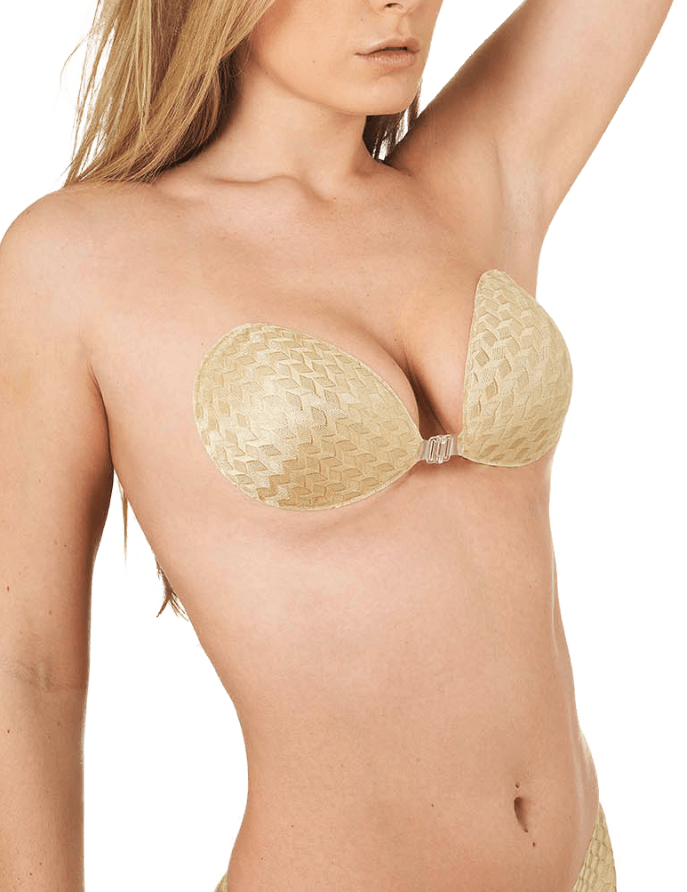Backless Stick On Bra Solid Gold - InvisiBra