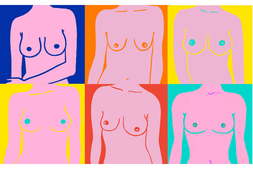 The most common boob shapes - InvisiBra