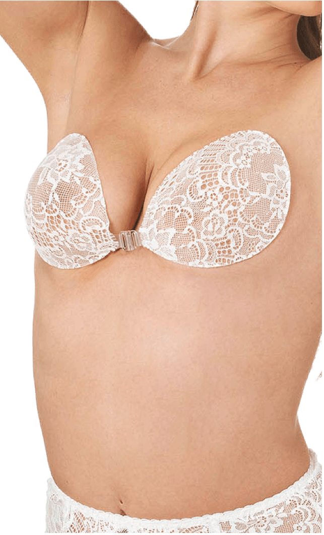To The Moon Lace Stick-On Backless Bra
