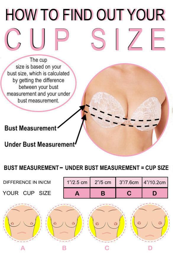 Backless Stick-On Lace Bra To The Moon.