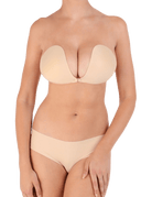 Multiwear Backless Adhesive Bra Betty Boob Nude - InvisiBra