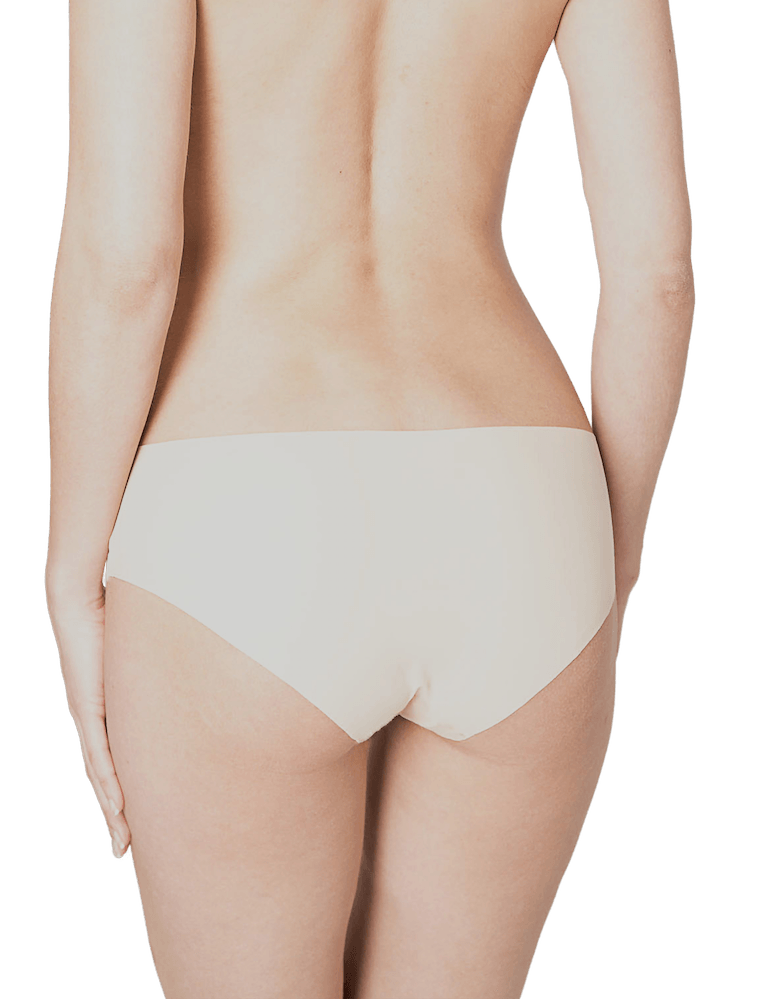Microfibre Seamless Knickers No VPL Nude Briefs - InvisiBra