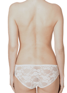 Seamless White Lace Knickers No VPL The Classic - InvisiBra