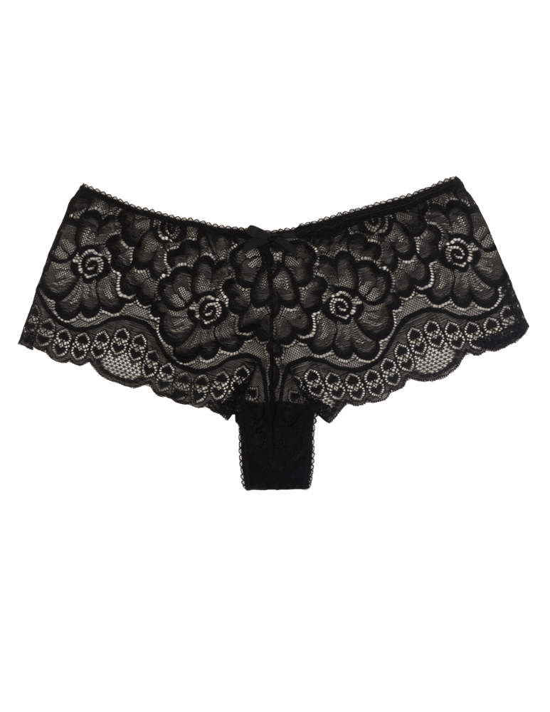 Black Lace French Briefs Frenchie Tease.