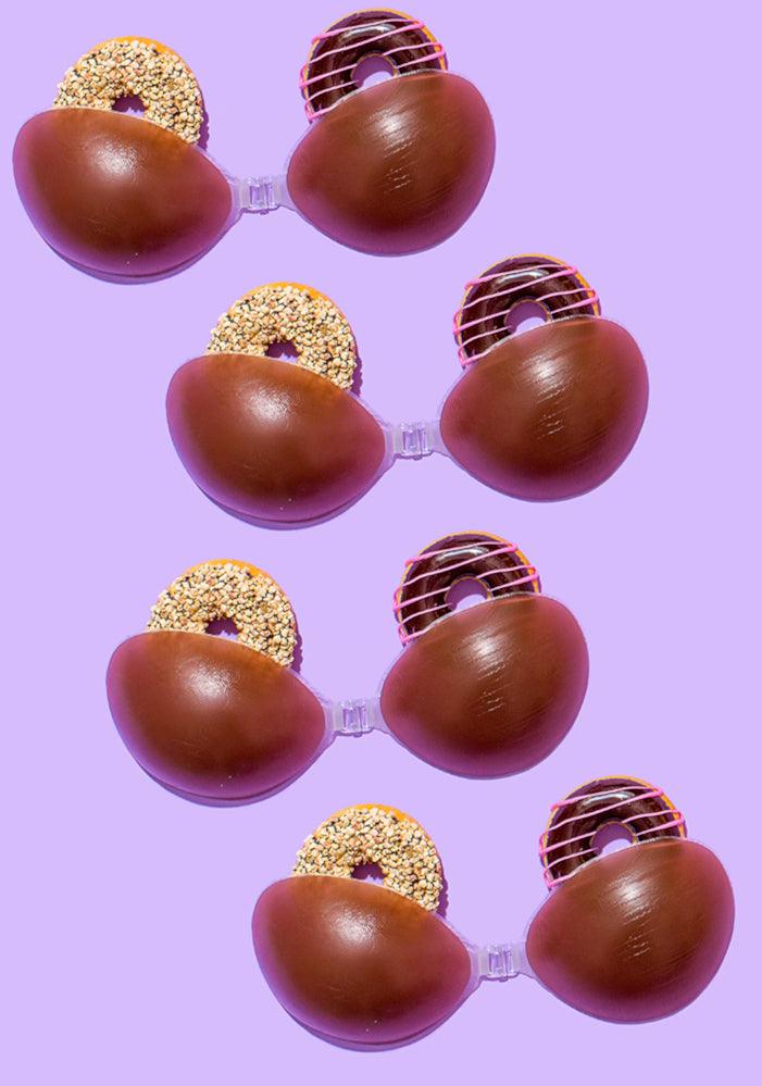 Cocoa Skin Tone Nude Backless Bra Chocolicious - InvisiBra