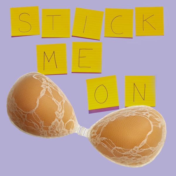 Self Adhesive stickon backless bra The Classic Nude InvisiBra