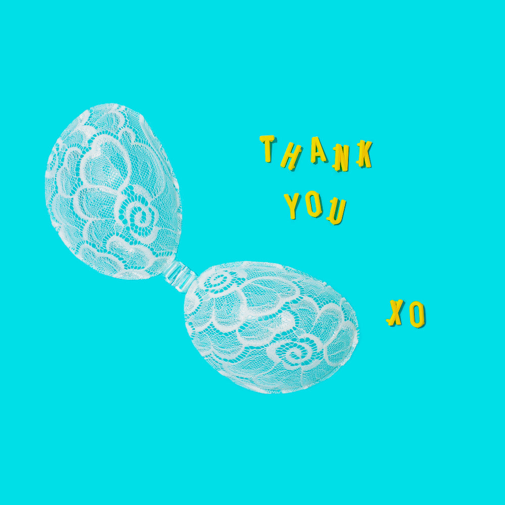 Full Bloom Backless Bra White Lace InvisiBra