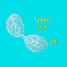 Full Bloom Backless Bra White Lace InvisiBra