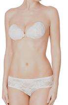 Seamless White Lace Knickers No VPL The Classic - InvisiBra