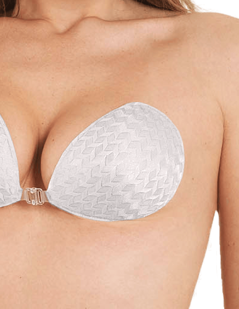 Self-Adhesive Stick-On Backless Bra White Diamond - InvisiBra